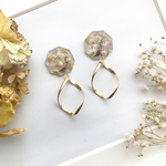 goldhoop × 宝石ピアス/イヤリング