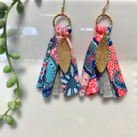 再販♡ペイズリータッセルピアス