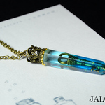 鍵結晶のネックレス-移ろい空-