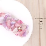 【mochimo125様専用】あじさいのバレッタ*ヘアアクセサリー*浴衣*和装*髪飾り
