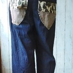 ☆新作☆ストレートデニムパンツ～8ozインディゴ～【サイズ・ポケットが選べます】
