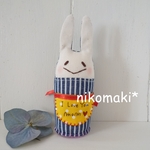 うさぎｽﾞ♪エプロンママのぬいぐるみS　母の日バージョン