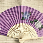 ✨数量限定✨アジサイの扇子【送料込み】