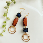 再再…再販♡ウッドアンティークピアス