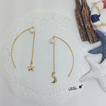 月と星☆アメリカンピアス