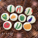 夏野菜🍅 ヘアゴム3本セット