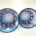 【夏季限定色2200円お得セット】朝霞み神社猫+魚子＆映見玉矢来紋/切子＠20日