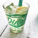 夏のレモンスカッシュ    オブジェ  フェイクスイーツ ペーパーウエイト  スイーツデコ