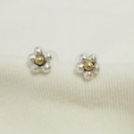 【1点もの】スタッドピアス・粒花