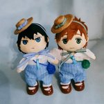 ぶすぬい　にとたんなどに　ぬいぐるみ用麦わら帽子風ヘッドドレス　ヘアアクセサリー　オーダー