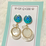 オーロラウロコピアス☺︎