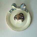 わんちゃん ブローチ