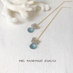 〜esperanza〜K14GF×ロンドンブルートパーズクラシカルアメリカンピアス