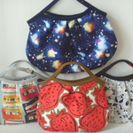 kcllrft様受注製作です♡グラニーバッグM×1個・Ｓ×3個＆サニタリーケースパンダ柄セット　