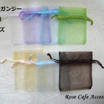 （1549）在庫分完売に付き、発送は、入荷後の17.7.21～となります☆ラッピングアイテム☆オーガンジー巾着袋☆ＳサイズとＭサイズの２種類ございます(^^♪