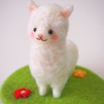 もふもふ☆羊毛アルパカさん（立ち）
