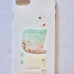 【iPhone7】ケース❇︎ふんわりホワイト