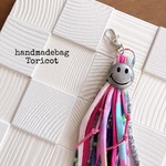 ズパゲッティタッセルキーホルダー★送料無料★