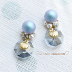 ☆*。kira☆kiraマリン☆*。ピアス（イヤリング）
