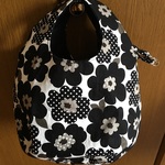 【送料無料】北欧柄丸型トートバック