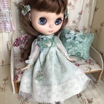 ネオブライスOF/ワンピース、ヘアクリップとバック式アクセとクッションの４点セット「グレーテル」