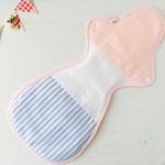 可愛い布ナプキン夜用３Lサイズ★ピンク✕水色