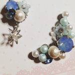 ムーン🌙とスター✨のイヤーカフ