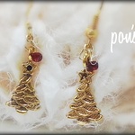 Christmas tree ピアス