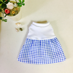 夏用 チェックワンピース