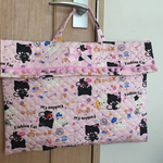 防災頭巾カバー 黒猫