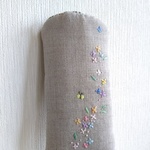 刺繍 メガネ入れ