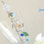 鬼灯のかんざし*ゆらゆら金魚*青