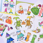 WILD GRASSES PEOPLE CARD～お花屋さんに並ぶ未来を信じて疑わない人たち～