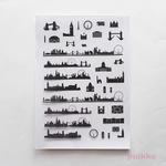ロンドン　レジン封入用フィルム