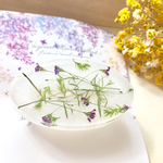 かすみ草のバレッタ