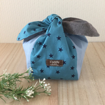 結ぶ巾着袋☆お弁当袋☆小物入れ☆星