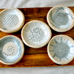 豆皿　green-pattern