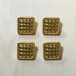 ○小○ ANTIQUE GOLD BUTTON CABOCHON PARTS