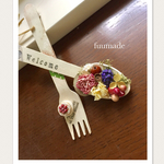 送料無料＊木製カトラリーのドライとミニチュアアレンジ