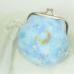星と月のものがたり　ゆめかわいい　がま口