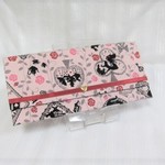 アリスのチケットケース　ローズガーデンピンク