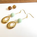 クラシカル大振り ピアス（イヤリング）
