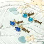 猫とお魚ピアス(残りAのみ)
