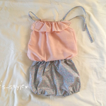 [再販3]キャミ+かぼパンの楽ちん服