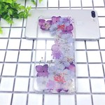 Xperia Galaxy iPhoneケース iPhoneX iPhone7 iPhoneSE/6s/6/5s iPhone8/7/plus 押し花 ケース  アイフォン8プラス スマホケースK21