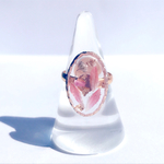 pink*flower ring #02