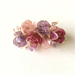 よひらの花髪飾り 中と小のセット