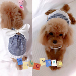 犬服　 大きなリボンのワンピース  オーダー