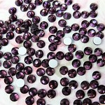 ガラスラインストーン★アメジスト色★SS6⇒1.8mm～SS16⇒3.7mm★540粒セット★デコ・ネイル・レジン封入★★パーツ840★
