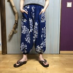 サルエルパンツ　de　浴衣　瑳